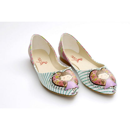 Cute Girl Ballerinas Shoes NSS357 (770221703264)
