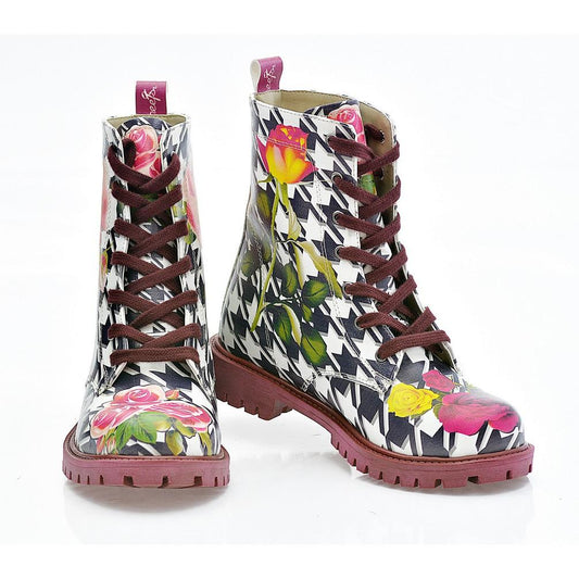 Flower Long Boots NTM1005 (770215444576)