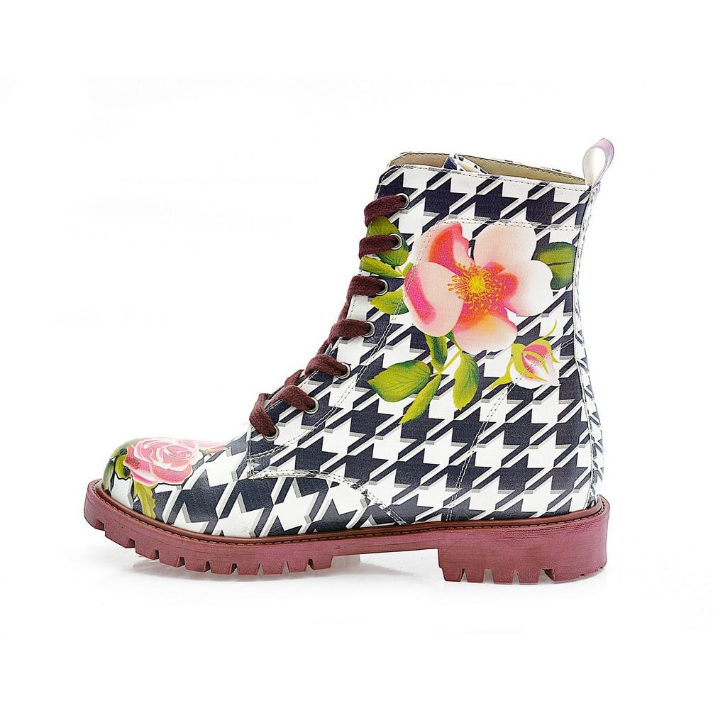 Flower Long Boots NTM1005 (770215444576)