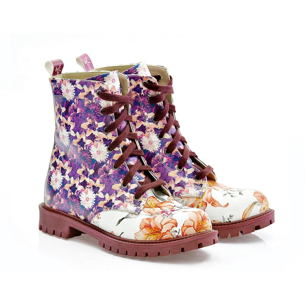 Flowers Long Boots NTM1011 (770215673952)