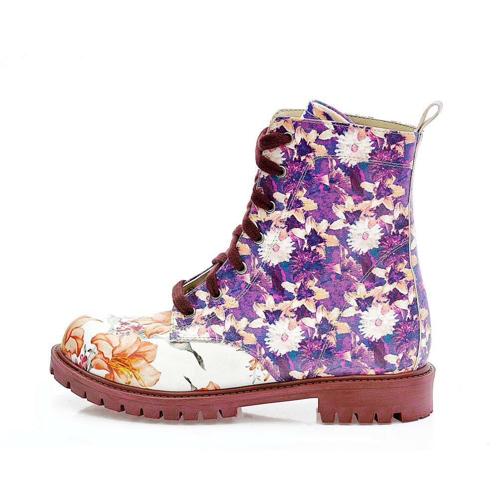 Flowers Long Boots NTM1011 (770215673952)