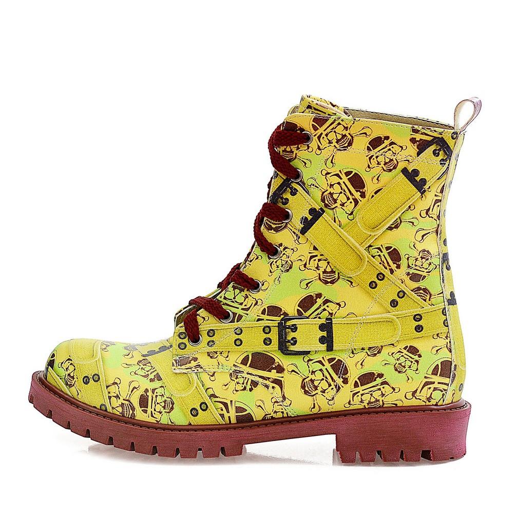 Skulls Long Boots NTM1013 (770215772256)