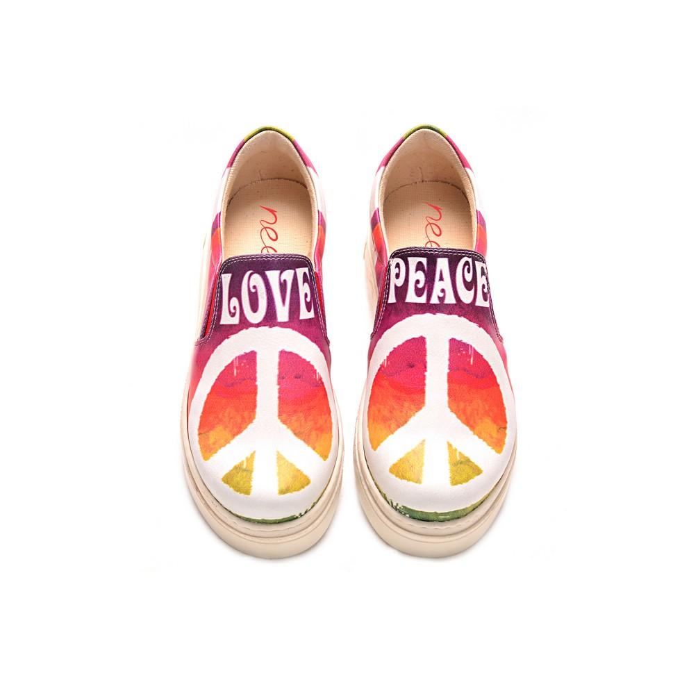 Love Peace Sneaker Shoes NVN105 (770216394848)