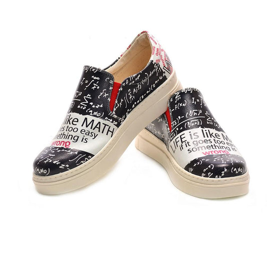 Life is Like Math Sneaker Shoes NVN112 (770216689760)