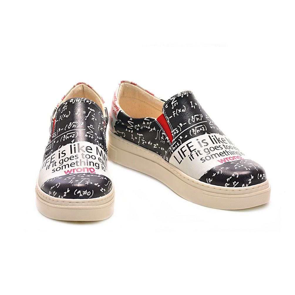 Life is Like Math Sneaker Shoes NVN112 (770216689760)
