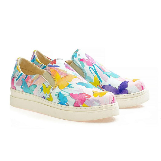 Colored Butterfly Sneaker Shoes NVN122 (770217115744)