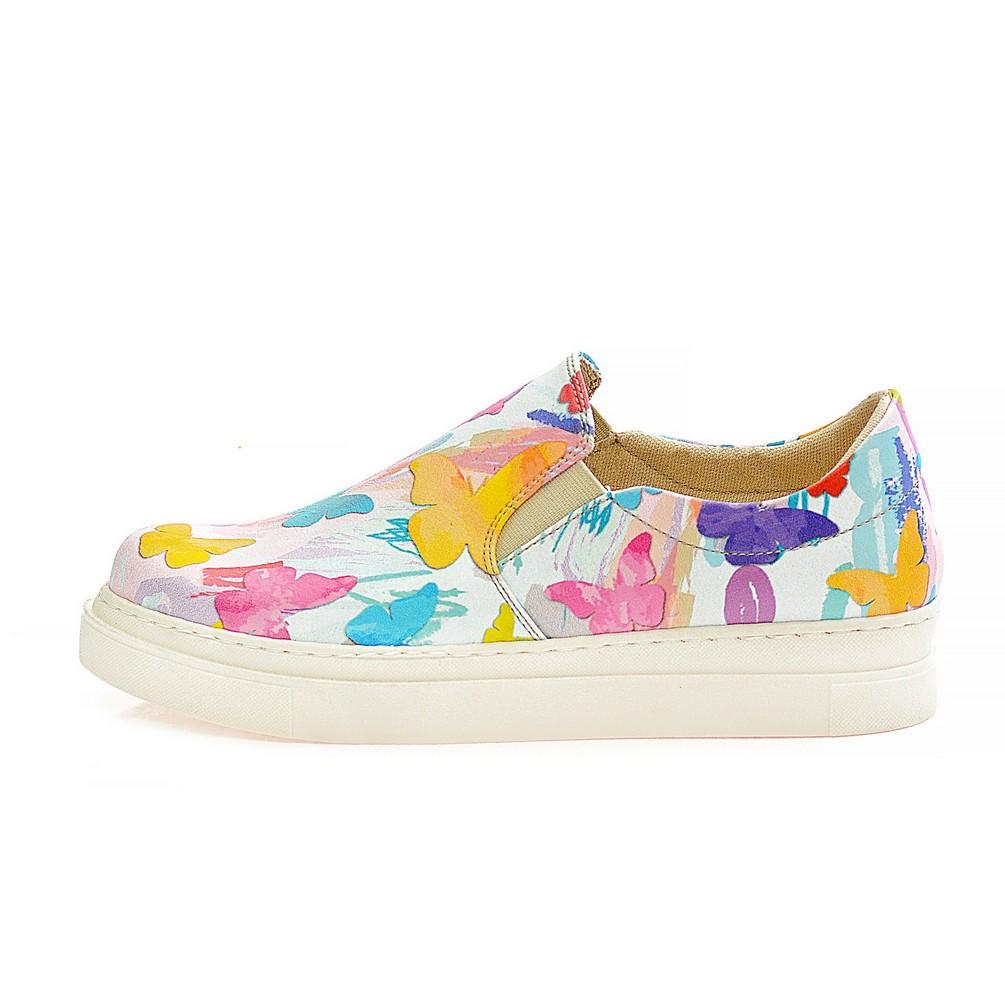 Colored Butterfly Sneaker Shoes NVN122 (770217115744)