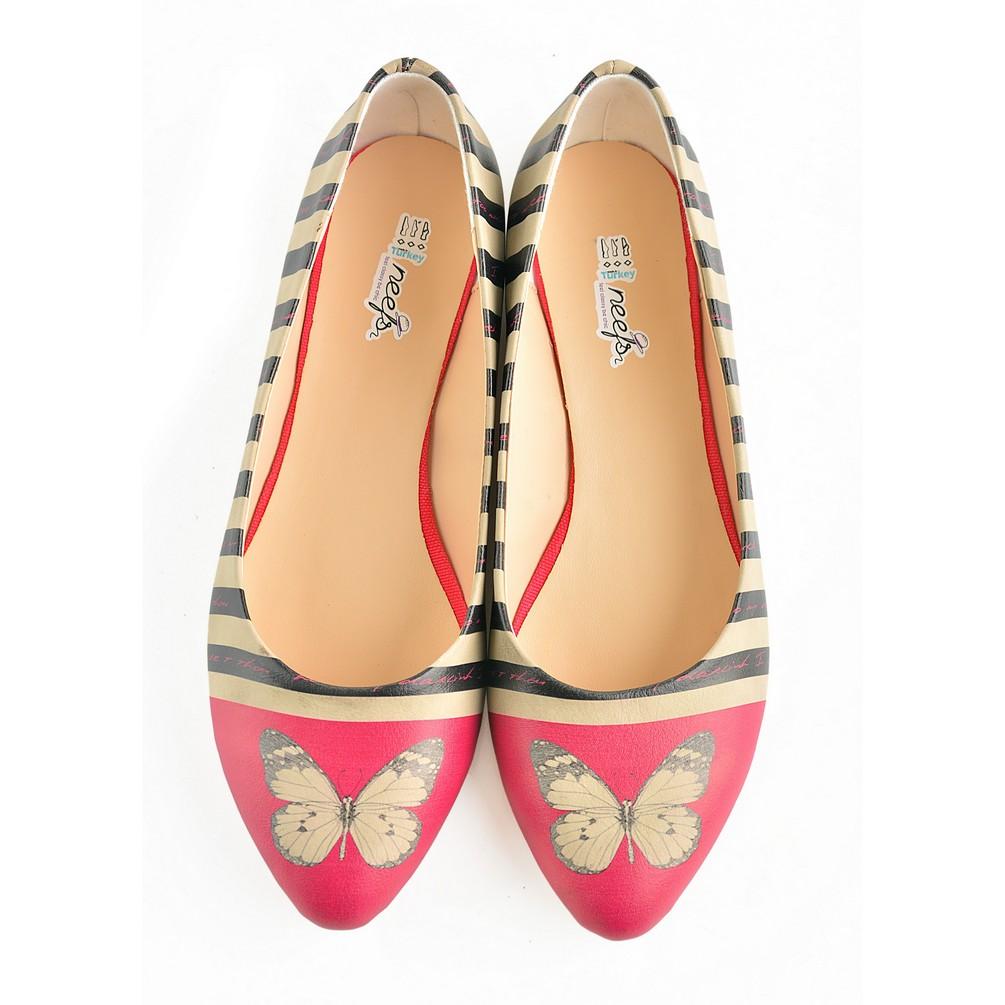 Butterfly Ballerinas Shoes NVR204 (770217214048)