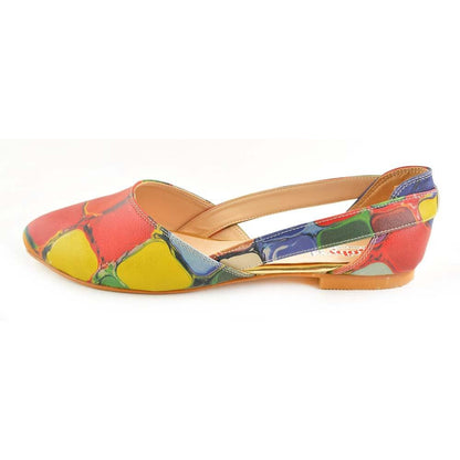 Colored Stones Ballerinas Shoes OMR7001 (506269925408)