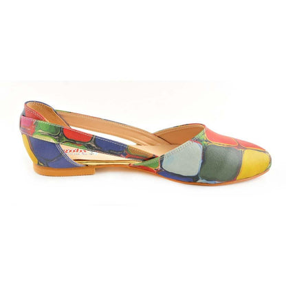 Colored Stones Ballerinas Shoes OMR7001 (506269925408)
