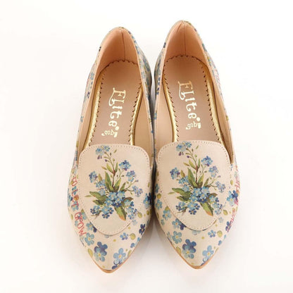 Flowers Ballerinas Shoes OMR7202 (506270515232)