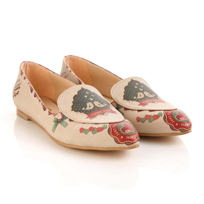 I Love You Ballerinas Shoes OMR7204 (506270613536)