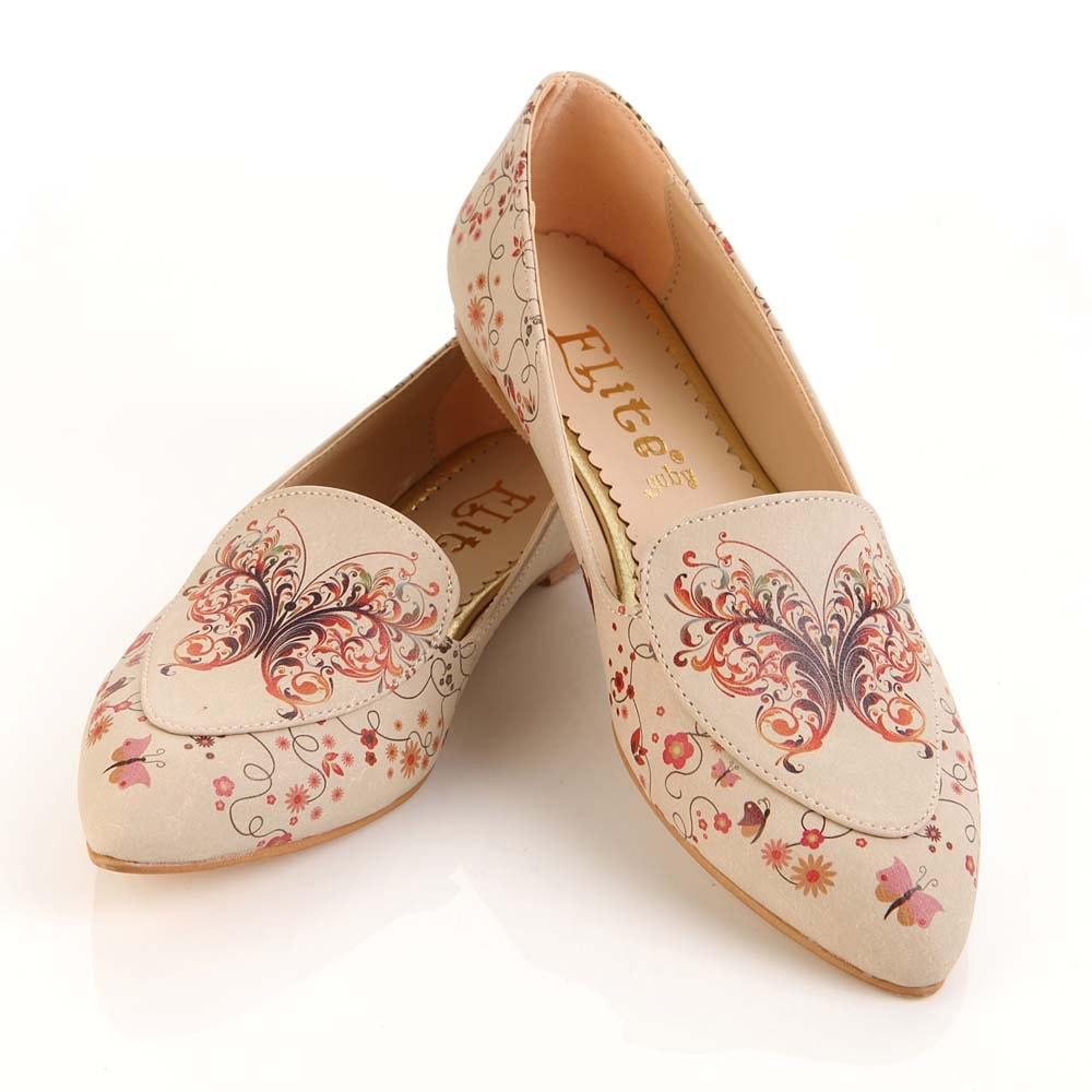 Butterfly Ballerinas Shoes OMR7207 (506271039520)