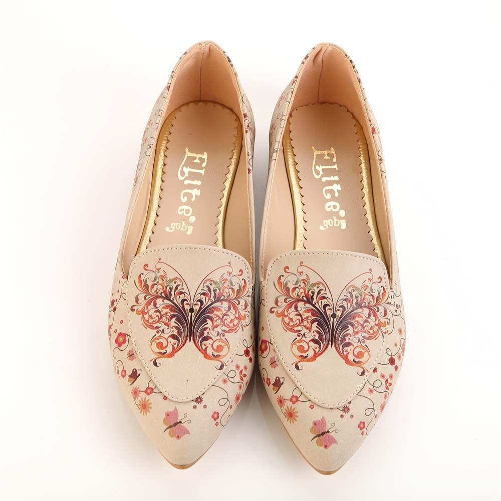 Butterfly Ballerinas Shoes OMR7207 (506271039520)