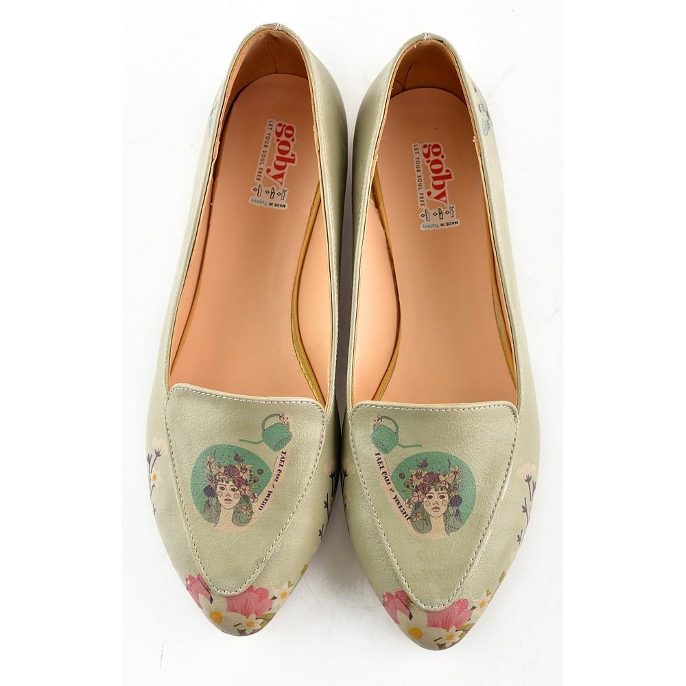 Stylist Girl Ballerinas Shoes OMR7212 (1421211205728)