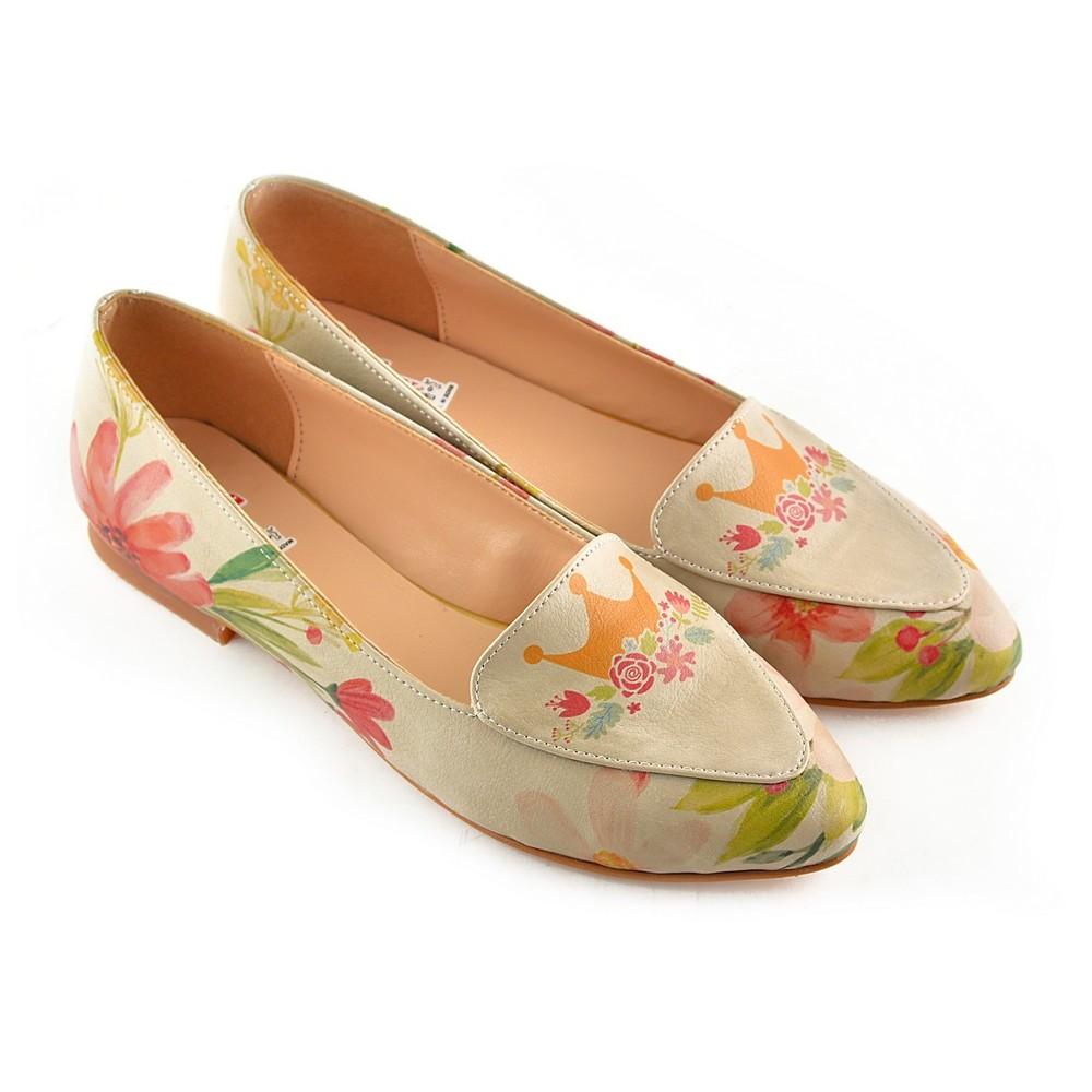 King of Flowers Ballerinas Shoes OMR7214 (1421211697248)