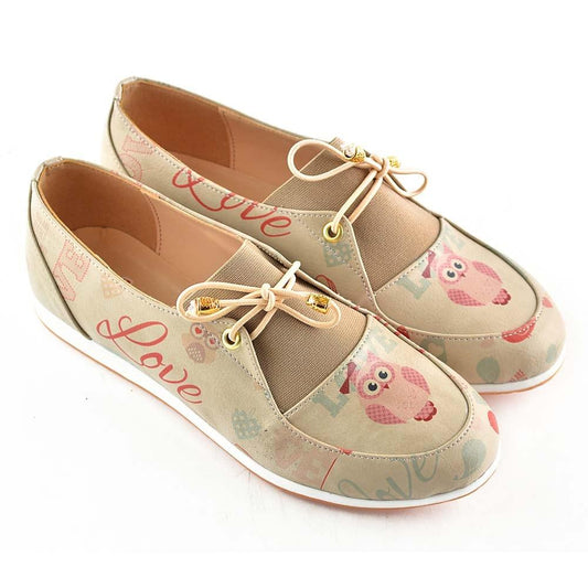 Owl and Love Ballerinas Shoes OMR7309 (506271793184)