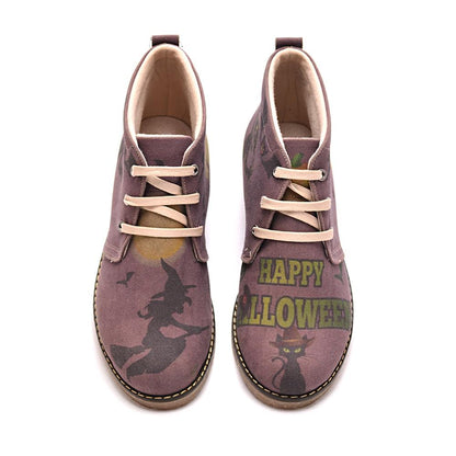 Happy Halloween Ankle Boots PH113 (1405807919200)