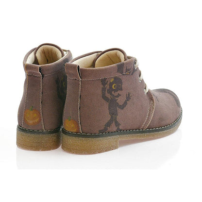 Happy Halloween Ankle Boots PH113 (1405807919200)