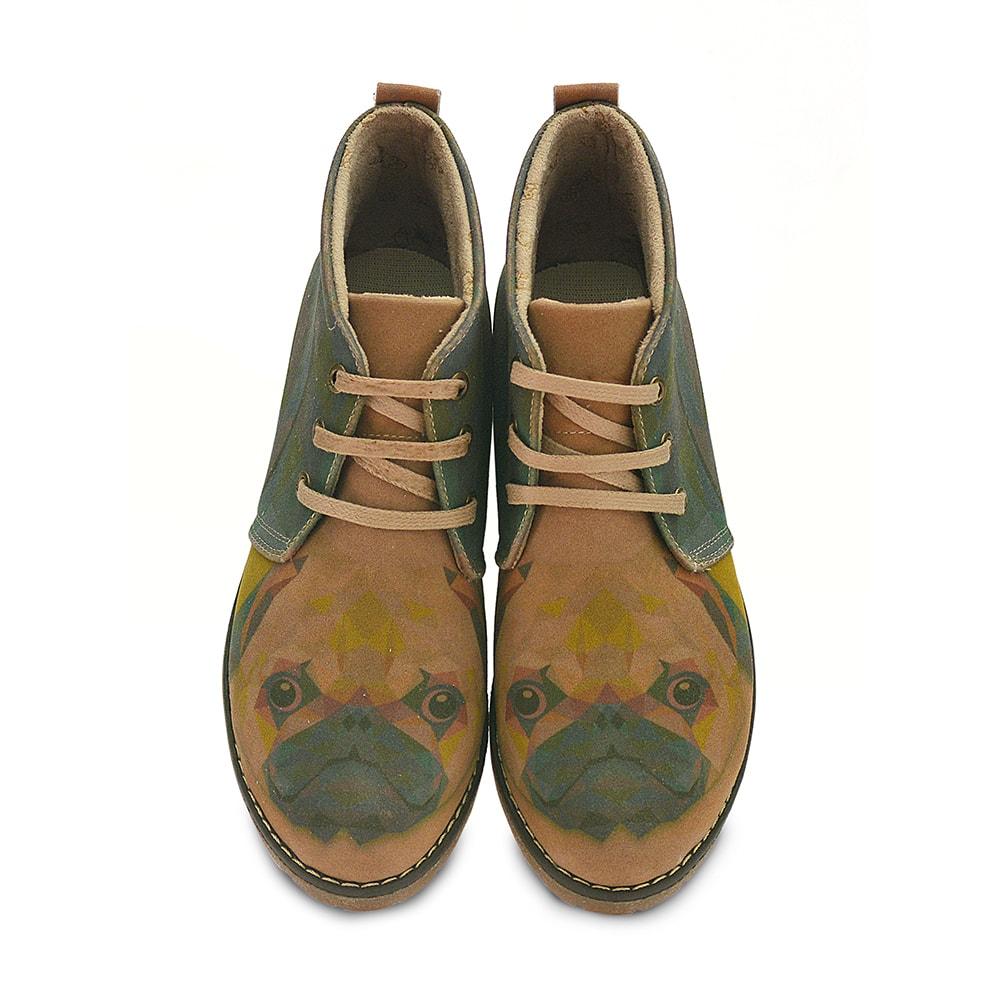 Cute Dog Ankle Boots PH116 (1405807984736)