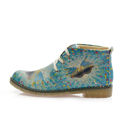 Butterfly Ankle Boots PH204 (1421215334496)