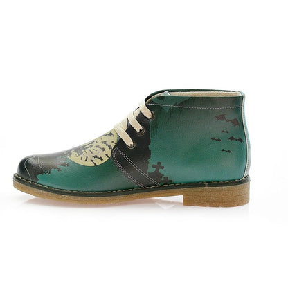 Happy Halloween Ankle Boots PH207 (1421215760480)