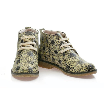 Pattern Ankle Boots PH208 (1421397721184)