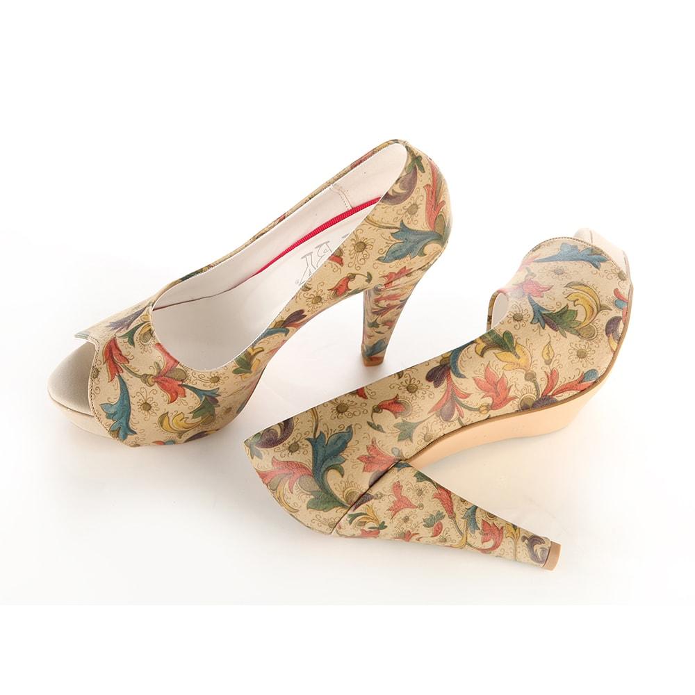 Colorful Heel Shoes PLT2040 (1405808279648)