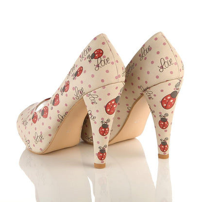 Lucky Bug Heel Shoes PLT2042 (1405808345184)