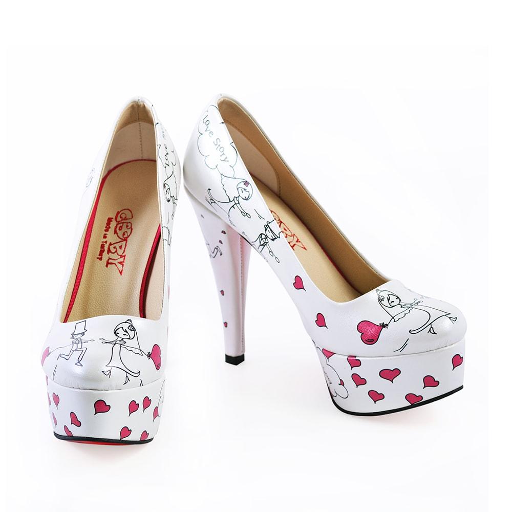 Heel Shoes PLT2204 (1405809295456)