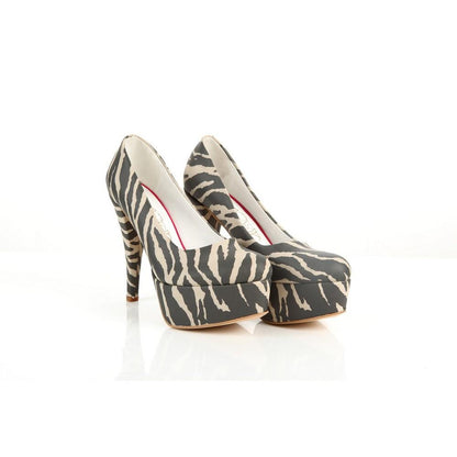 Zebra Heel Shoes PLT2031 (1421223657568)