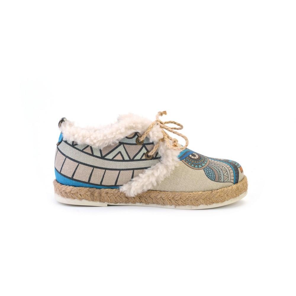 Shearling Ankle Boots SAN2301 (1332759887968)