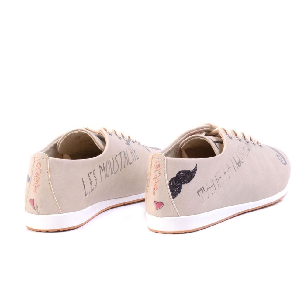Les Moustache Ballerinas Shoes SLV183 (506275561504)