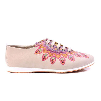 Pink Pattern Ballerinas Shoes SLV184 (506275594272)
