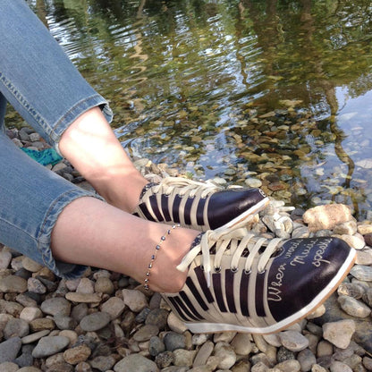 Piano Ballerinas Shoes SLV198 (506276085792)