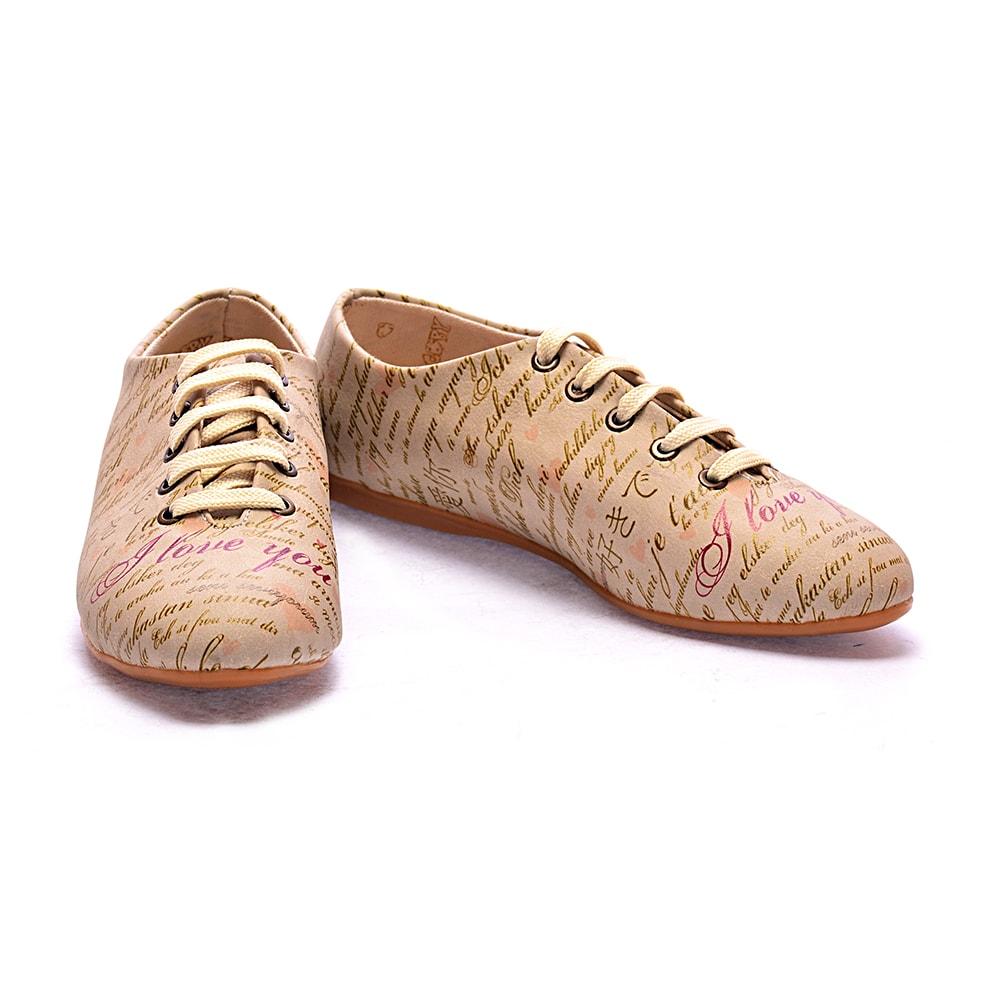 I Love You Ballerinas Shoes SLV002 (506272710688)