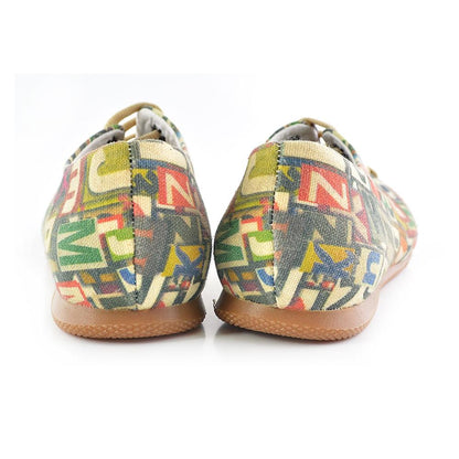 Numbers and Letters Ballerinas Shoes SLV031 (1405828694112)