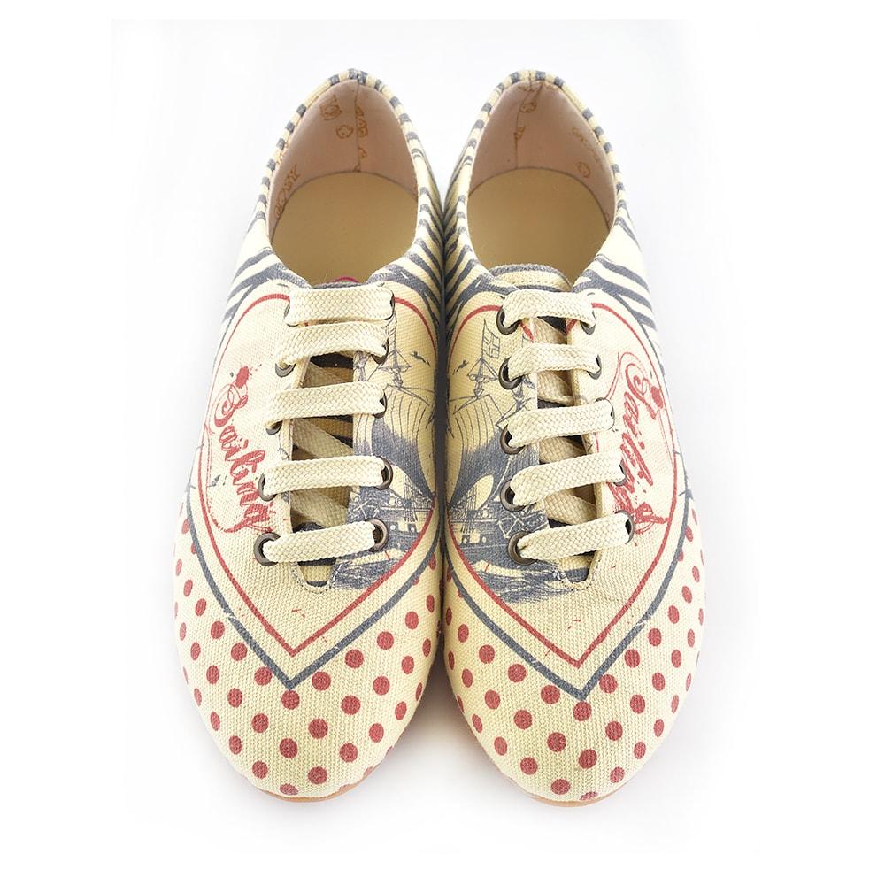 Sailing Ballerinas Shoes SLV036 (1405828759648)