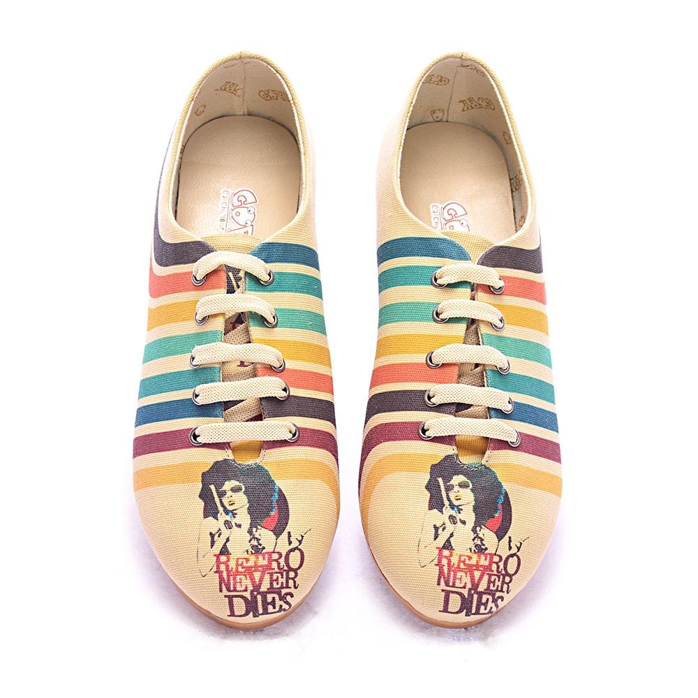 Retro Never Dies Ballerinas Shoes SLV037 (1405828792416)