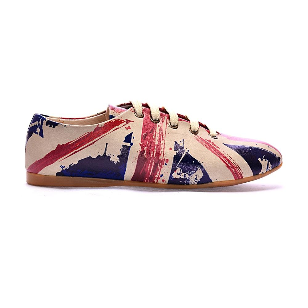 Flag Ballerinas Shoes SLV047 (506274512928)
