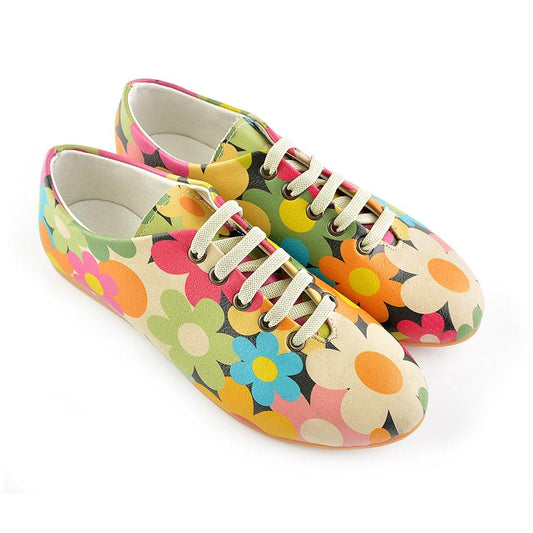 Colored Daisies Ballerinas Shoes SLV064 (506274873376)
