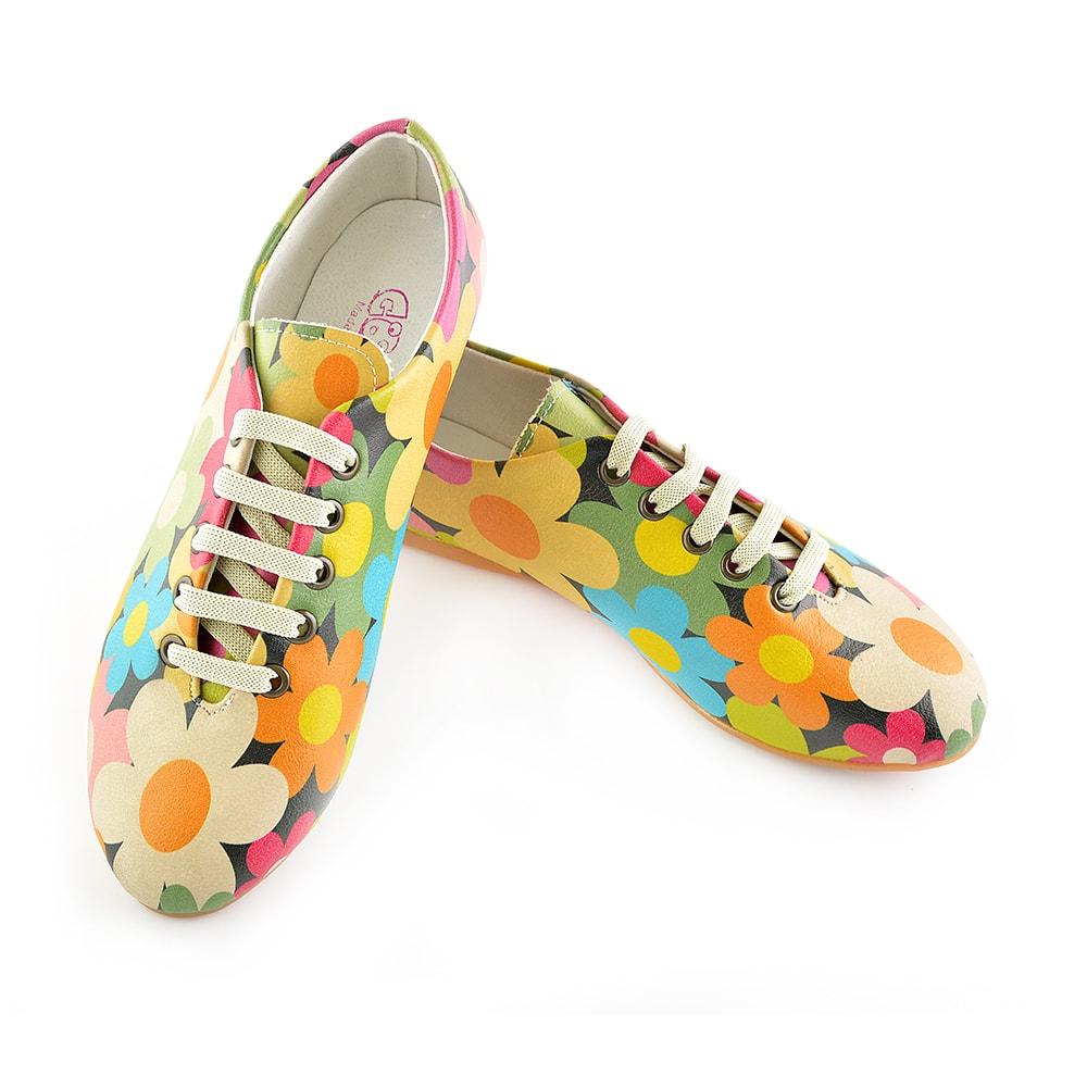 Colored Daisies Ballerinas Shoes SLV064 (506274873376)