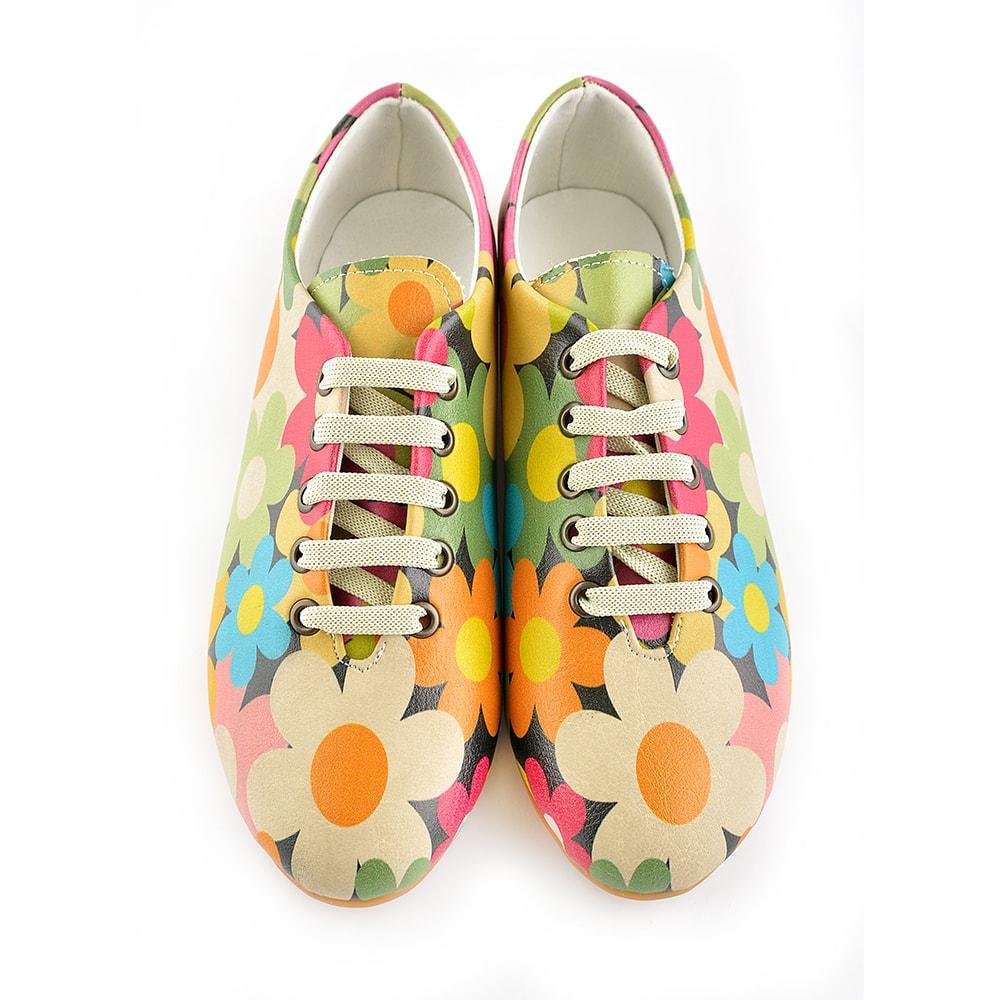Colored Daisies Ballerinas Shoes SLV064 (506274873376)