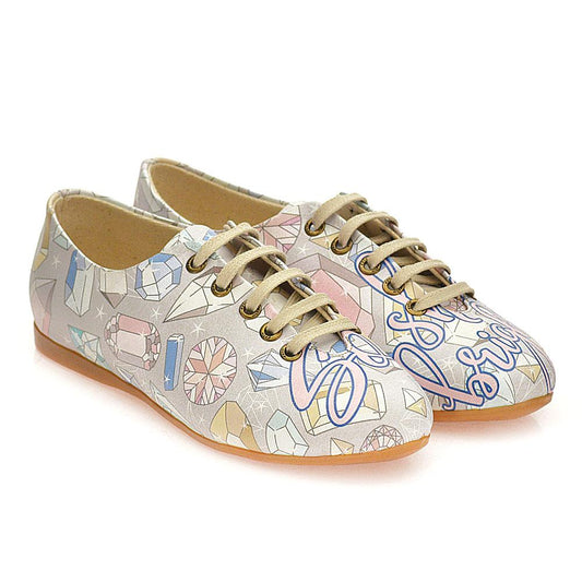 Diamonds Ballerinas Shoes SLV080 (506275397664)