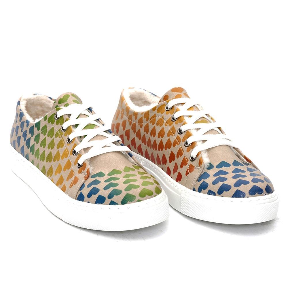 Hearts Sneaker Shoes SPR103 (1405810081888)