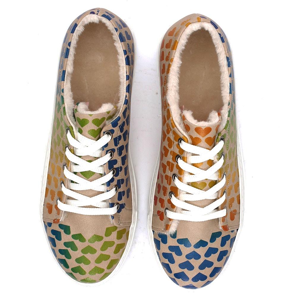 Hearts Sneaker Shoes SPR103 (1405810081888)