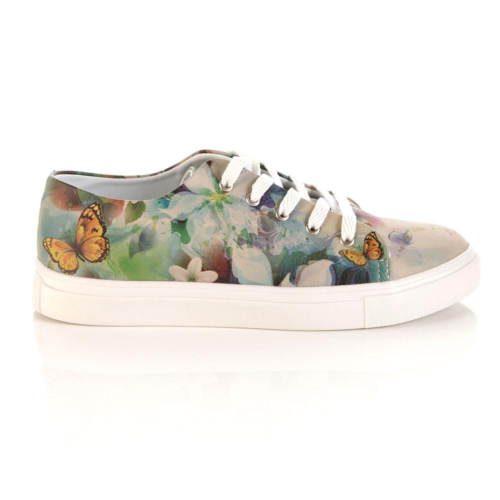 Flower Woman Sneaker Shoes SPR5003 (1405810507872)