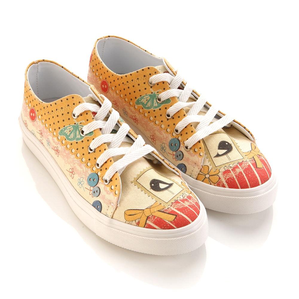 Cute Bird Sneaker Shoes SPR5404 (1405811130464)
