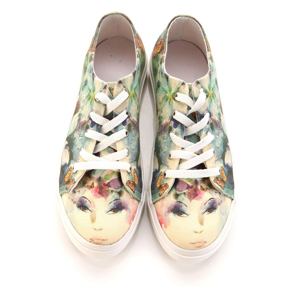Flower Woman Sneaker Shoes SPR5409 (506276315168)