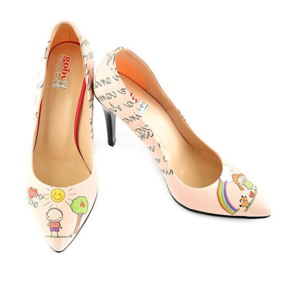 I Love You My Friend Heel Shoes STL4409 (506277625888)